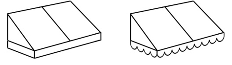 Cool Planet Awning Company - Valance Options